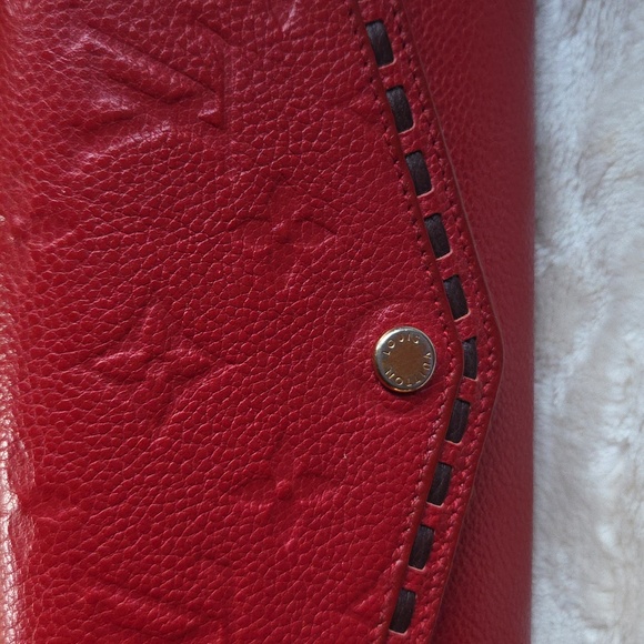 Louis Vuitton Empreinte Red Leather Wallet - Picture 3 of 9